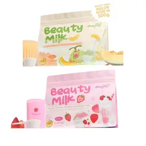 Dear Face Supersized Beauty Milk Collagen Glutathione Drink Powder 500g - ONE PACK