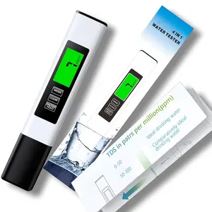 4 in 1 Tds Meter Digital Water Tester 2025 New- Accurate and Reliable TDS EC & Temp(°C,°F) Meter - 0-9990ppm - Professional Testing for Drinking Water, RO/DI System, Aquariums etc