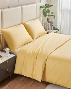 3PC 100% Cotton Duvet Cover Set – Soft Breathable Percale Weave, Hidden Zipper Closure, Corner Ties, Hotel Quality Bedding Set with 2 Pillow Shams (Queen/King)