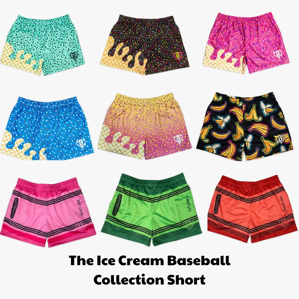 101 Shorts | Baseball Style Meets Street Style -Youth Shorts and Adult Shorts - Back to School Style - Baseball Team Gifts, Idea Gift - New Drop