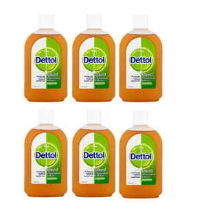 Dettol Liquid 500 ML (Pack of 6) - Antibacterial liquid Household purpose floor