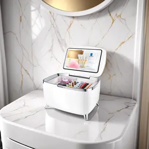 Bellegele 6L Vanity Mini Fridge for Cosmetic Skin Care - Extends Shelf Life of Natural Beauty Products & Organic Skincare Household Appliances