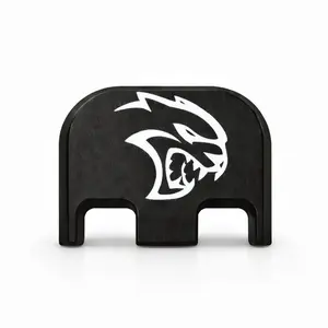 Custom Slide Back Plate – Compatible with G43X / G48 & Standard Models – Aluminum Engraved Cover”