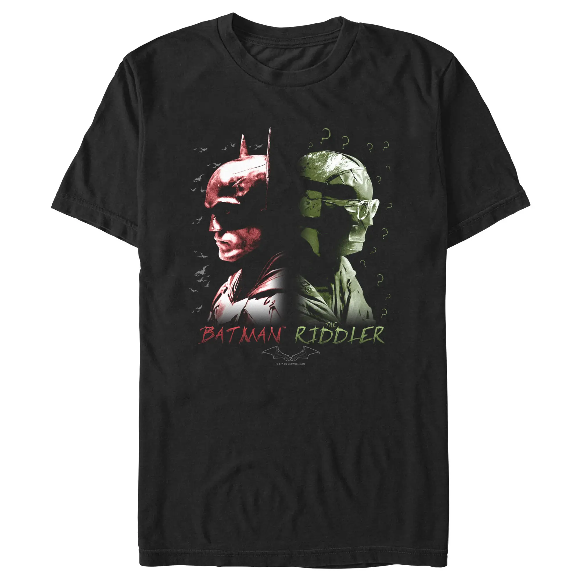 Men's The Batman Riddler Back to Back T-Shirt