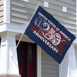 United States Of America 250th Anniversary Flag |   Bald Eagle & Statue Of Liberty Patriotic Decor |   For 4th Of July, Garden Yard & Patriotic Gifts