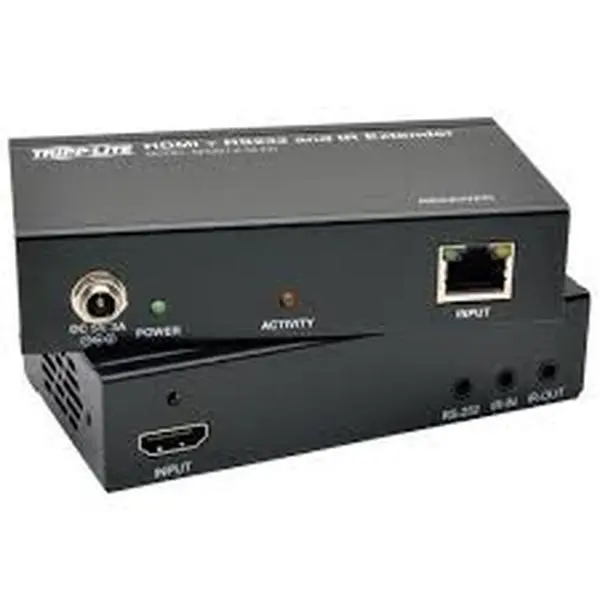 Tripp Lite BHDBT-SI-ER HDMI Extender for Cat5e/Cat6 Cables - Plug-and-Play, 500 ft Signal Extension for Projector/Monitor (Computers & Office Network Components)