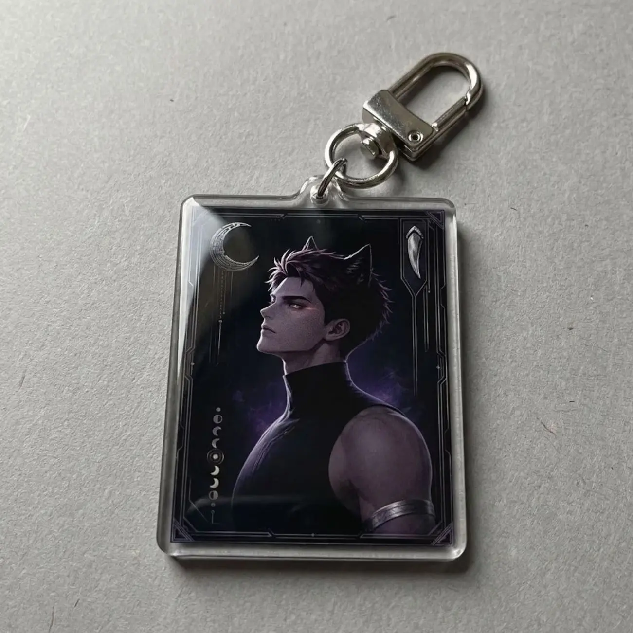 Valko Tarot Card Inspired Keychain | Love and deepspace keychain