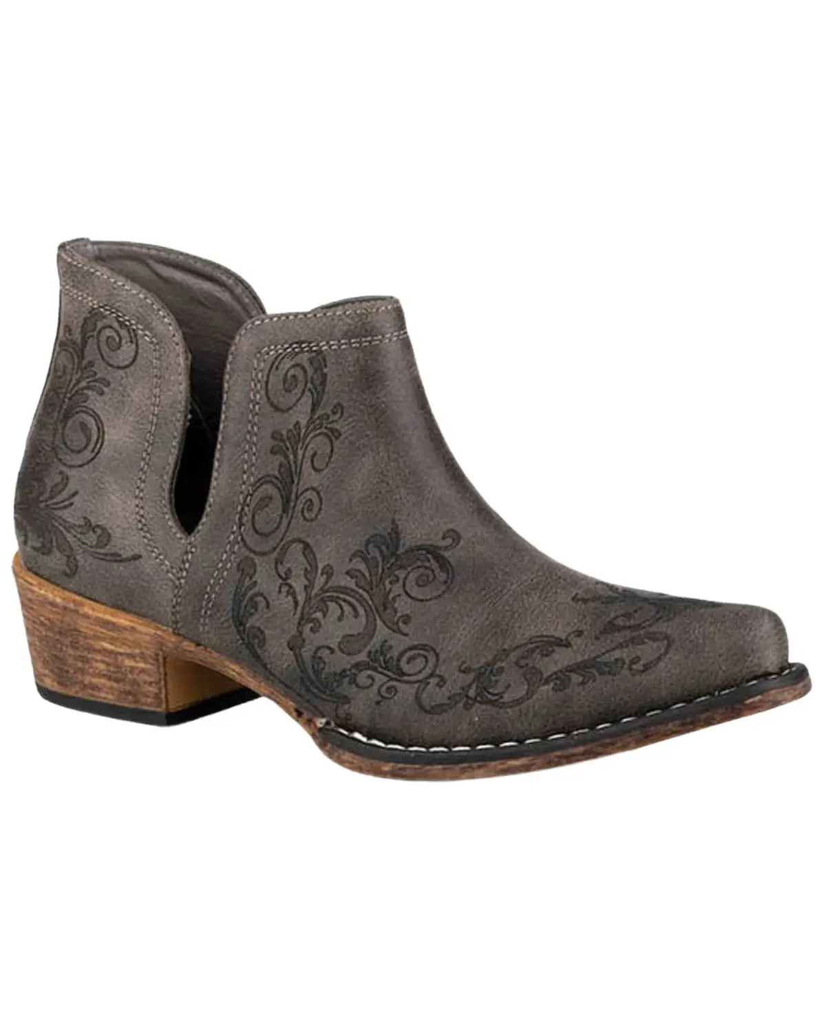 Women's Women'S Ava Western Booties Snip Toe - 09-021-1567-3272 Bl