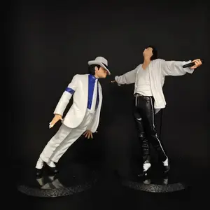 Michael Jackson Anime Action Figure Model Statue Desktop Ornament Collectible Small Gift Halloween Christmas Valentine'S Day Gif