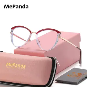 MePanda Unisex Trendy Full-frame Glasses With butterfly-shaped Clear Lenses