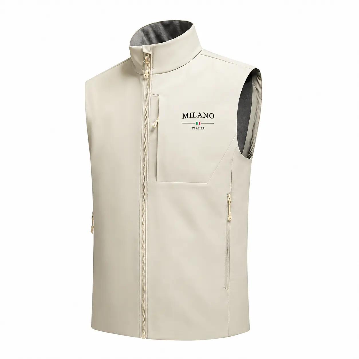 Men Women Softshell Vest, Lightweight Water Resistant Outdoor Vest, Windproof Warm Sleeveless Jacket with Multiple Pockets, Casual Workwear Vest for Hiking Camping Travel Fishing, Fall Winter Layering Clothing