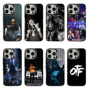 Raper King Von Phone Cases For iPhone 17 Promax Pro Air 16 Plus 15 14 13 12 Black Matte Silicone Shockproof Protective Cover Protection