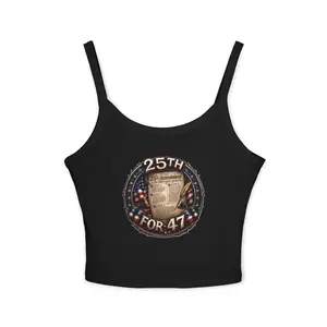 25th Amendment Remove Trump From Office Tank Top | Political Statement - protest tank, anti-MAGA, anti-Trump, pro-democracy, justice for all, Trump is unfit tank, gift for women