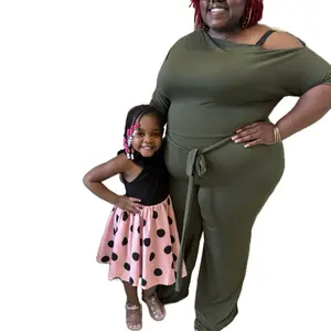 Plus sized belted Off the shoulder jumpsuit Womenswear Rompers