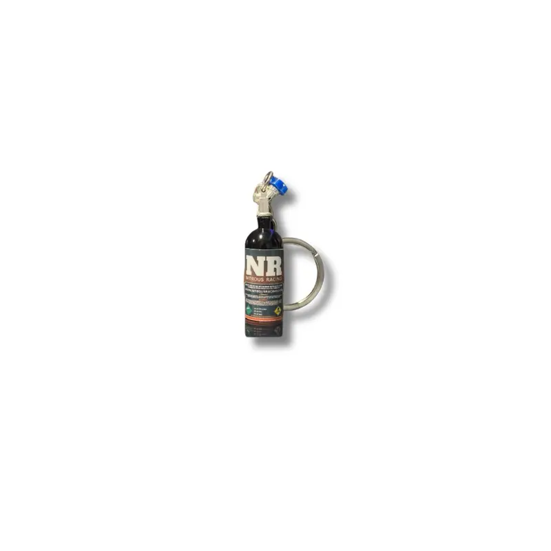 Nitrous Racing Bottle Keychain - Compact Design for Easy Access