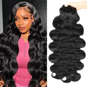 Upgraded 15A Unprocessed Brazilian Body Wave Bundles 100% Virgin Human Hair Bundles 3 4 Bundles Traditional Sew in Hair Extension