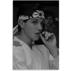 Ralph George Macchio Vintage Portrait Poster Daniel LaRusso(11) Canvas Painting for Living Room Bedroom Decor