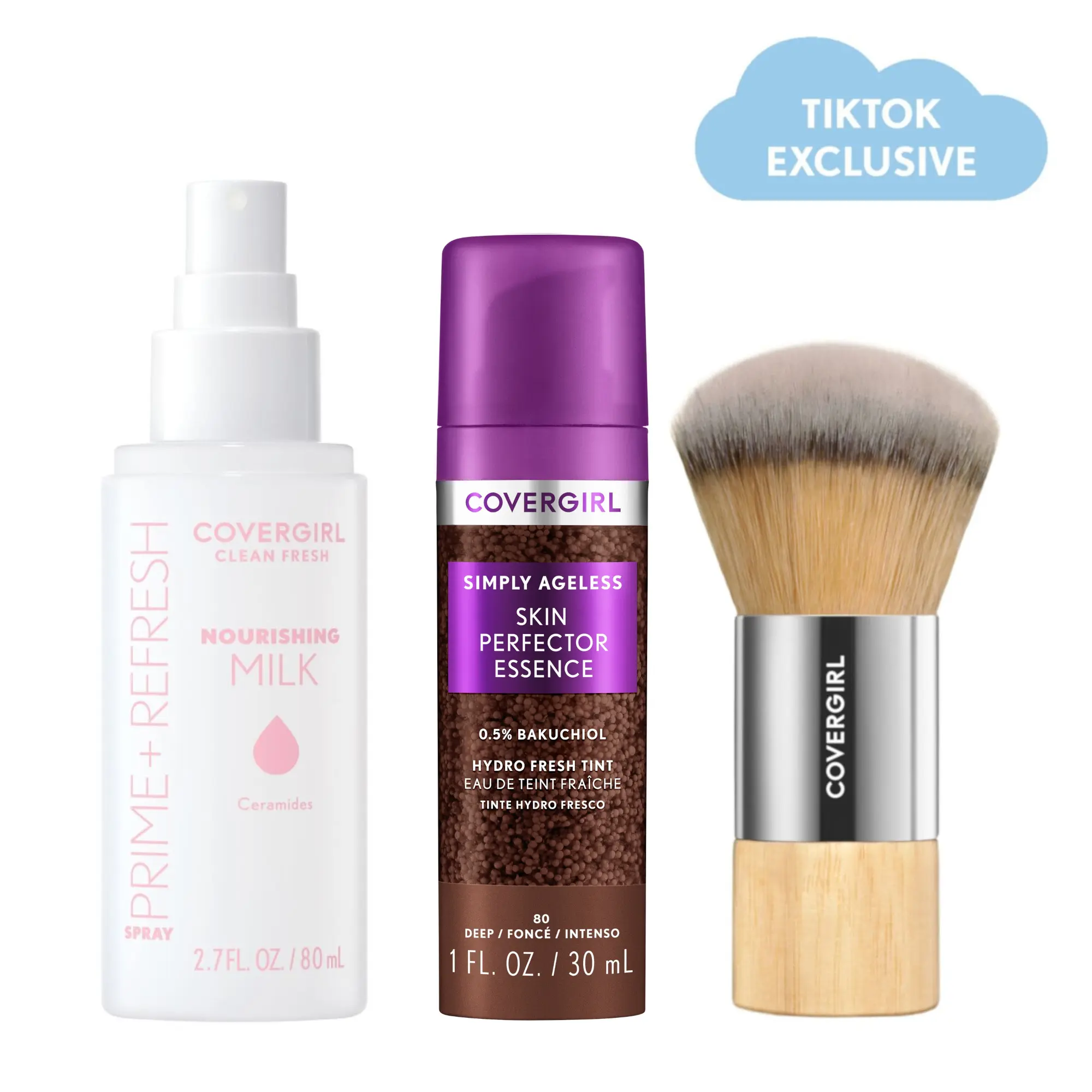 80 Deep + Nourishing Milk + Blending Brush