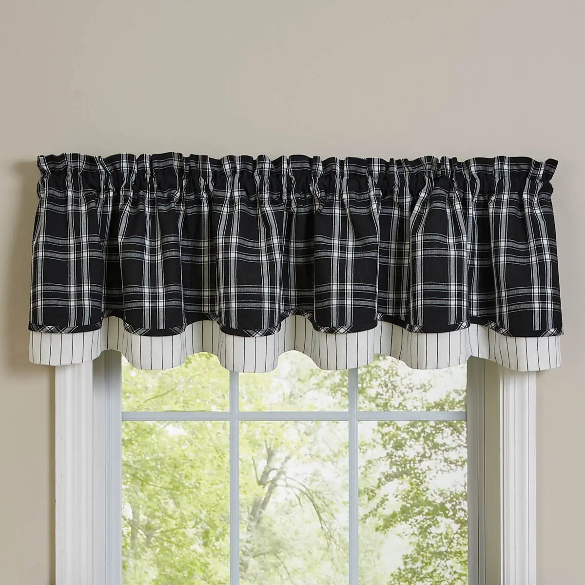 Blackfield Layered Valance
