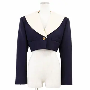 Pre-owned miu miu Wool Small Leather Goods Virgin Tailored Jacket
