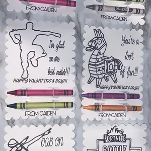 Custom valentines card sets