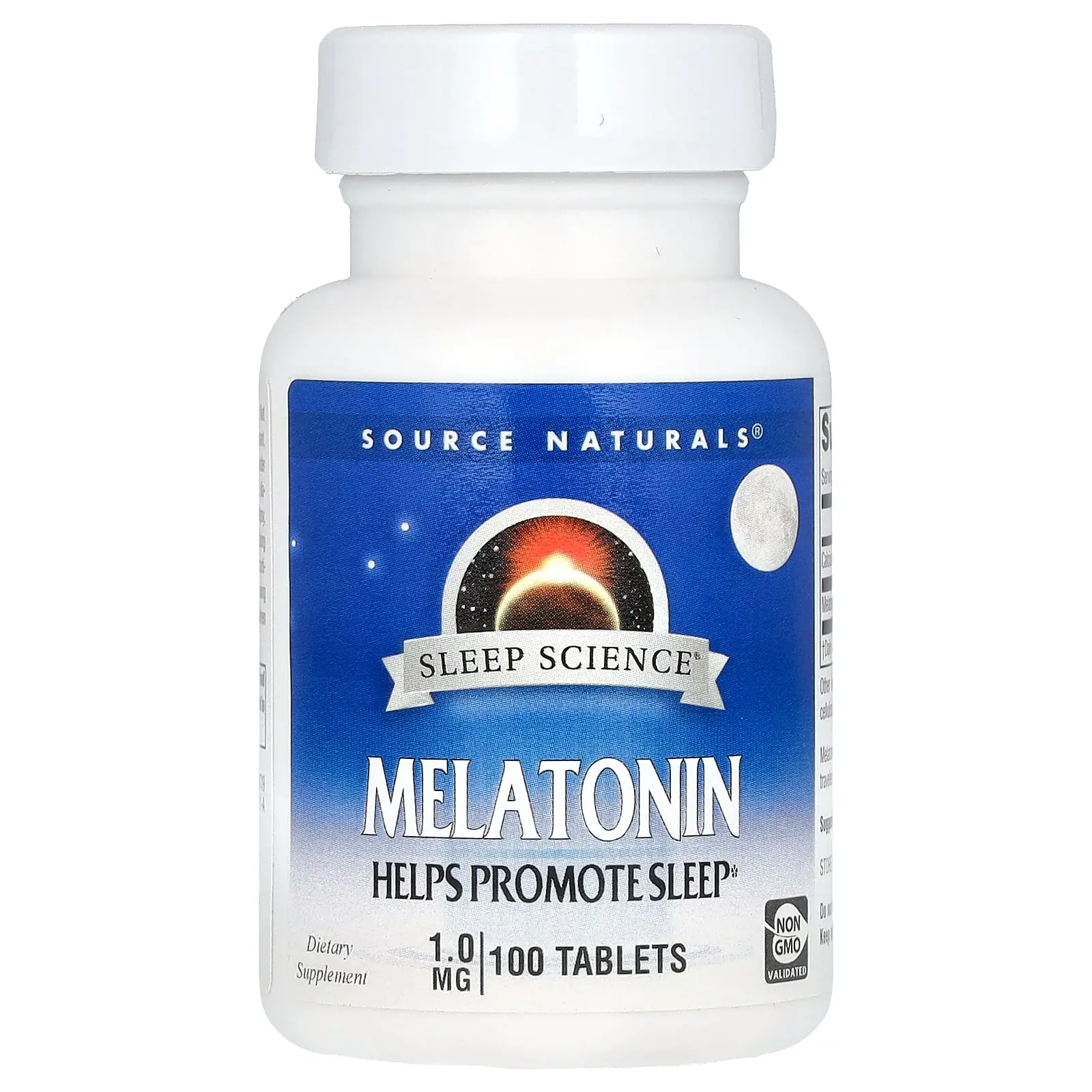 Source Naturals Sleep Science, Melatonin, 1 mg, 100 Tablets