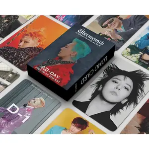 55pcs/box Kpop Photo album G-Dragon Übermensch POWER Lomo Cards Photocards for Fans Collcetion High Quality HD Postcar Gifts