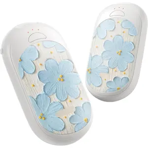 3C9--MPP033   Magnetic Rechargeable Hand Warmers 2 Pack, Ultrathin Electric Handwarmers, Portable Pocket-Sized Heater, for Men, Women Purse Must Haves, Union