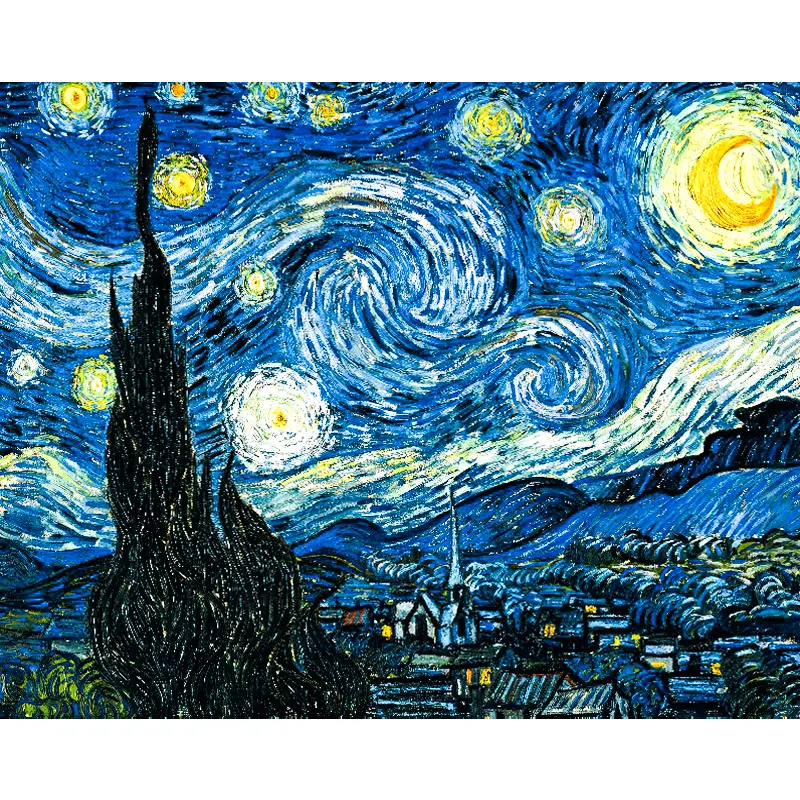 5D Full Round Drill Diamond Painting Kits - Eco-Friendly Waterproof Crystal Cross Stitch Craft, 12x16 in Stress Relief DIY for Adults, Starry Sky Project for Friends' Wall & Office Decor