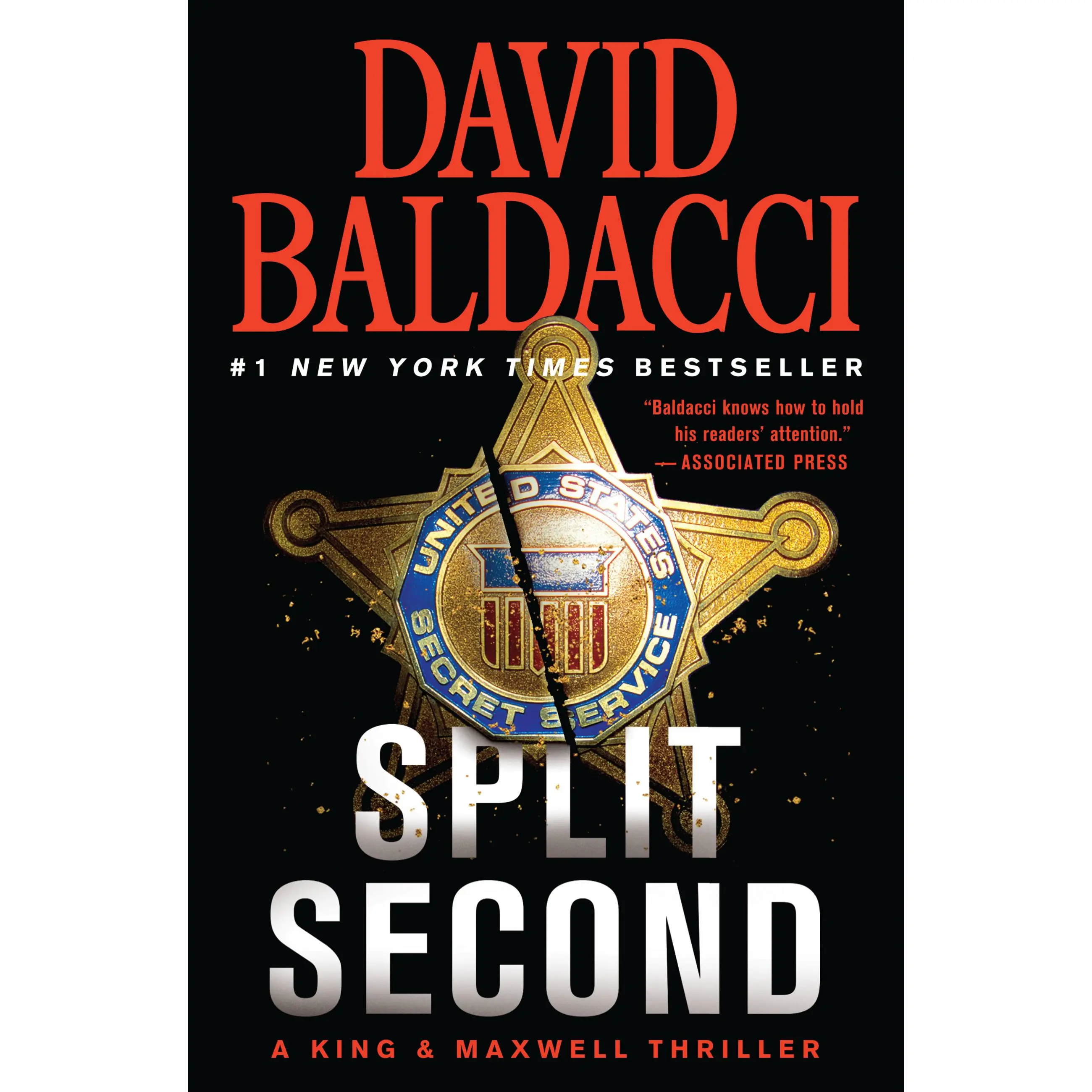 Split Second by David Baldacci [Paperback Book]