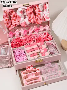 120pcs super multi-pink love small clip square clip hairband has a variety of styles, covering different styling designs, meeting the daily needs of various hairstyles, allowing you to easily have multiple styling choices and enjoy the unique fun of hairs
