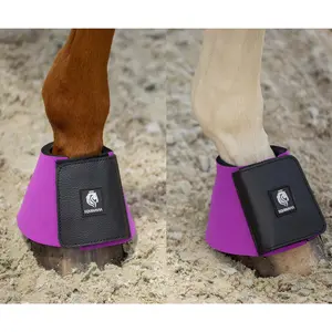 E18009-BPU Equinavia Toki Neoprene Overreach Boots - Bright Purple