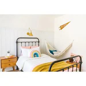 Whimsical White Indoor Hammock by Splendipity