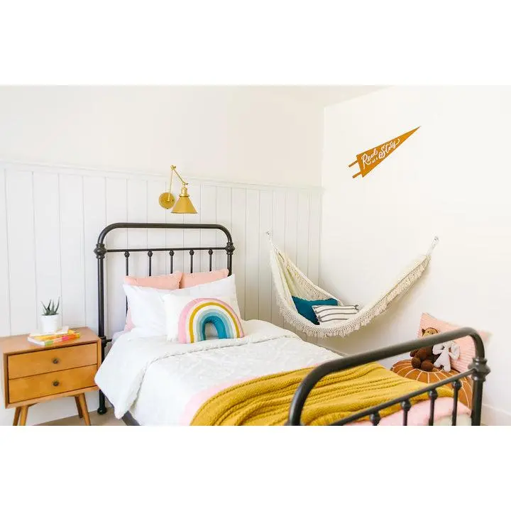 Whimsical White Indoor Hammock by Splendipity