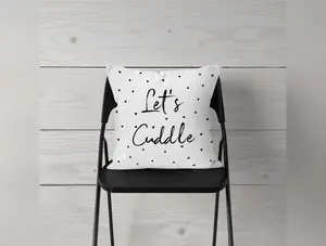 Let's Cuddle Triangles-Pillow