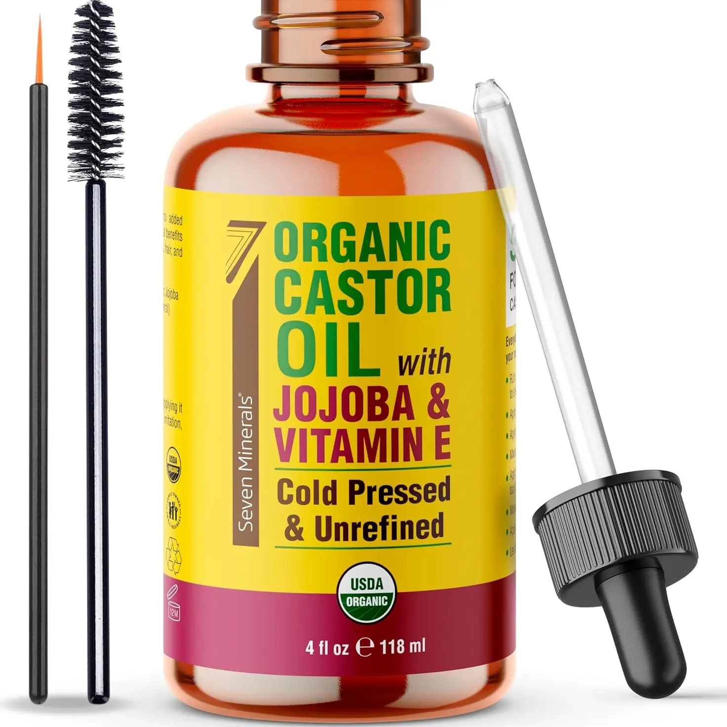 Castor, Jojoba, & Vitamin E