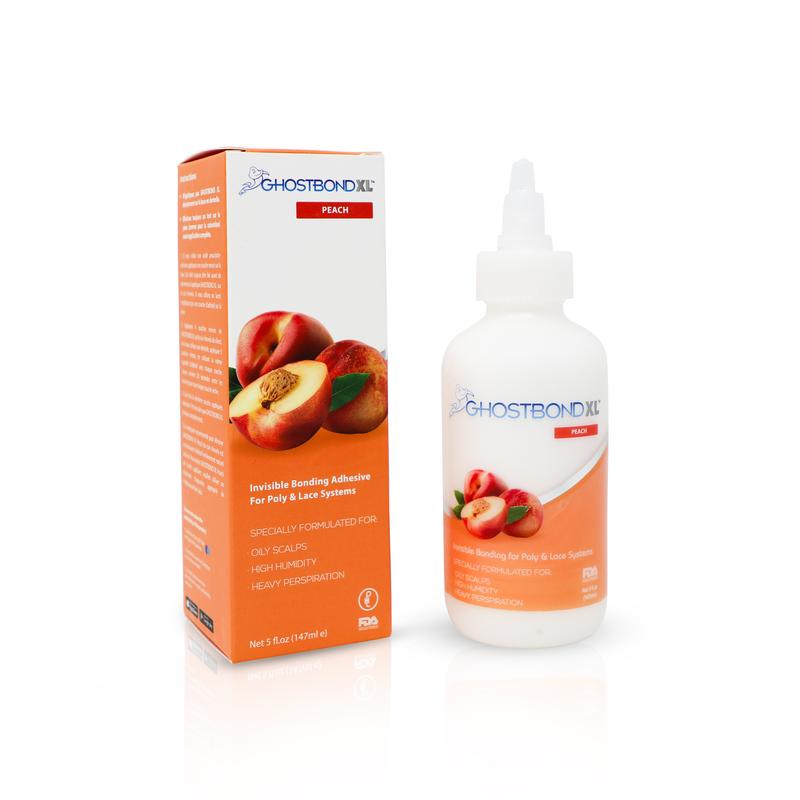 GHOSTBOND XL Scented Wig Glue Watermelon • Coconut • Green Apple • Rose • Peach • Professional Hair Labs Water Based Humidity Resistant Adhesive