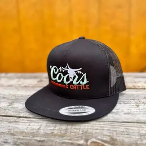 BEER and Cattle High Quality Hat Embroidered Hat Casual Hat Snapback Hat Mesh Cap