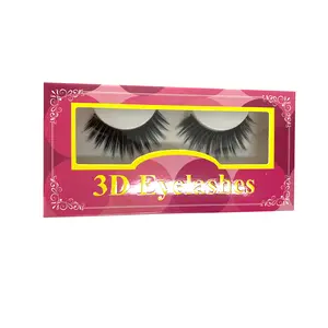 [Not For Sale]Faux Mink 3D Matte False Eyelashes, 'Matte Velvet', 16 mm, Includes 1 Pair Of Lash, Easy to Apply, Reusable Strip Lashes