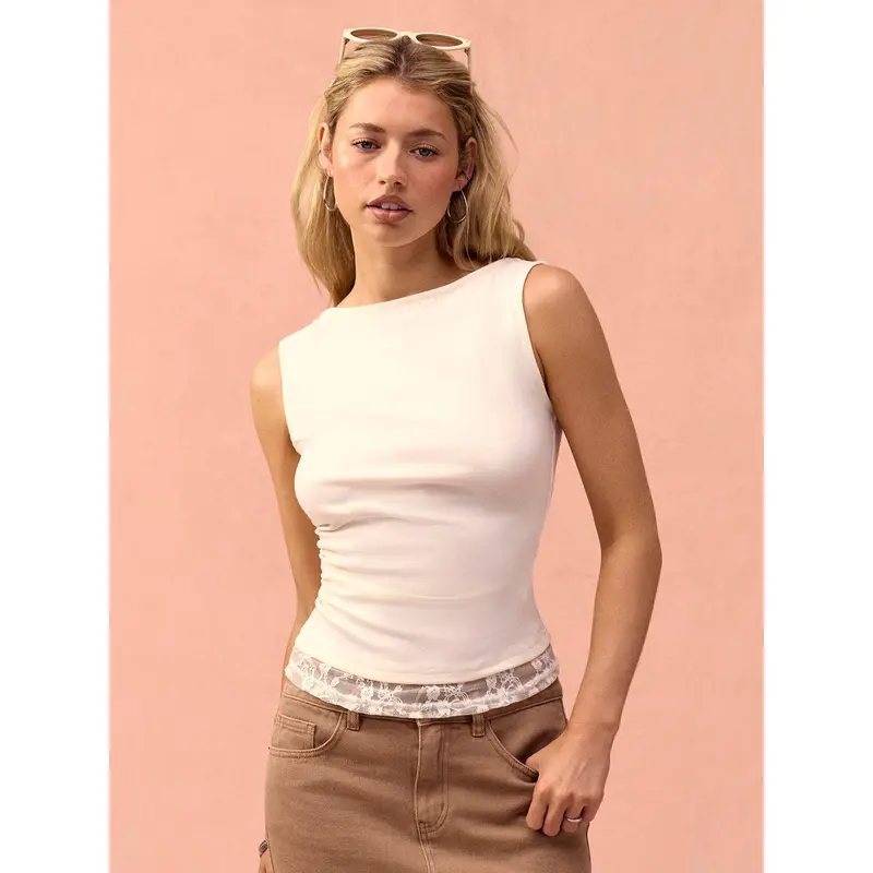 Boat neck coder top - TikTok Shop
