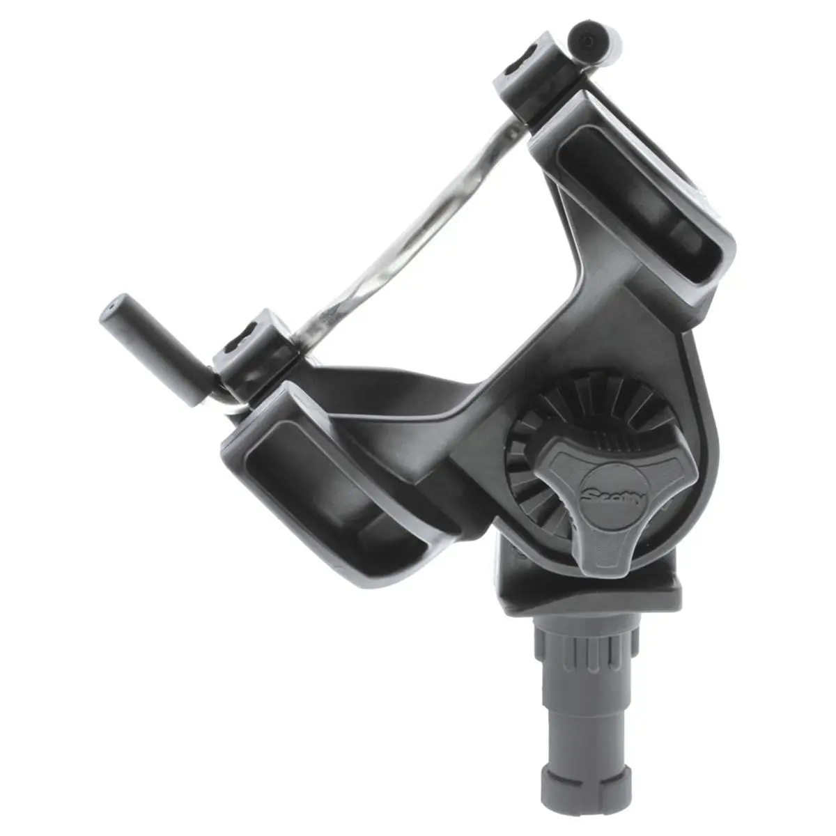 212 MAIN Scotty 0289 Universal Fishing Rod Holder - Spinning Rod Compatible, Quick Release, Adjustable Lock, Pivoting Bar, Stainless Steel Fisherman Accessory, Without Mount, Fisherman Accessories