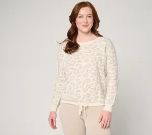 Barefoot Dreams CozyChic Ultra Lite Barefoot in the Wild Pullover