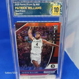 NBA • Patrick Williams • No.60 • RC • Red Prizm • #066/299 • 2020 Prizm Draft Picks • BMG • 10  MINT