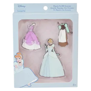 Cinderella Paper Dolls Magnetic Pin Set