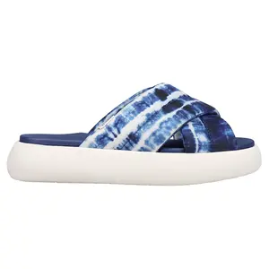 TOMS Womens Alpargata Mallow Platform Casual Sandals Casual - Blue