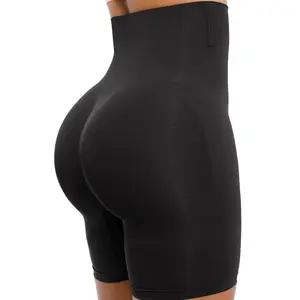 Shapellx Shapewear Sculpting Shorts for Women Seamless High Waisted Body Shaper Thigh Slimming Underwear