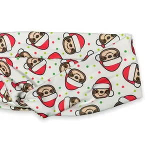 Santa Sloth Knotties Headband