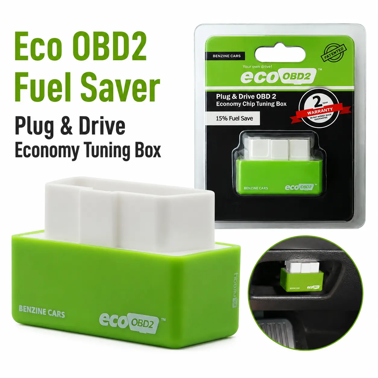 Car Fuels Saver Dual-Plate Fuels Saver With Chip Nitro OBD2 Economy Fuels Saver Tuning Box Chip Car Fuels Saving