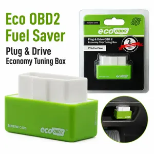 Car Fuels Saver Dual-Plate Fuels Saver With Chip Nitro OBD2 Economy Fuels Saver Tuning Box Chip Car Fuels Saving