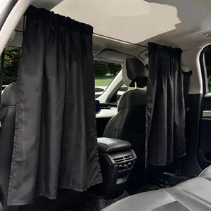 Car Divider Curtains, Car Window Shades, Car Sunshade, Sun Shade Privacy Travel Nap Night Car Camping Detachable Simple Curtain, Ideal for Road Trips & Camping
